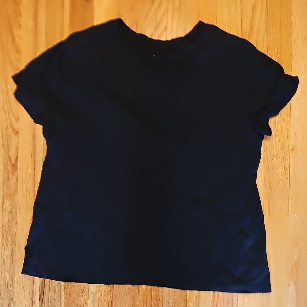 a new day Black Short Sleeve Tee